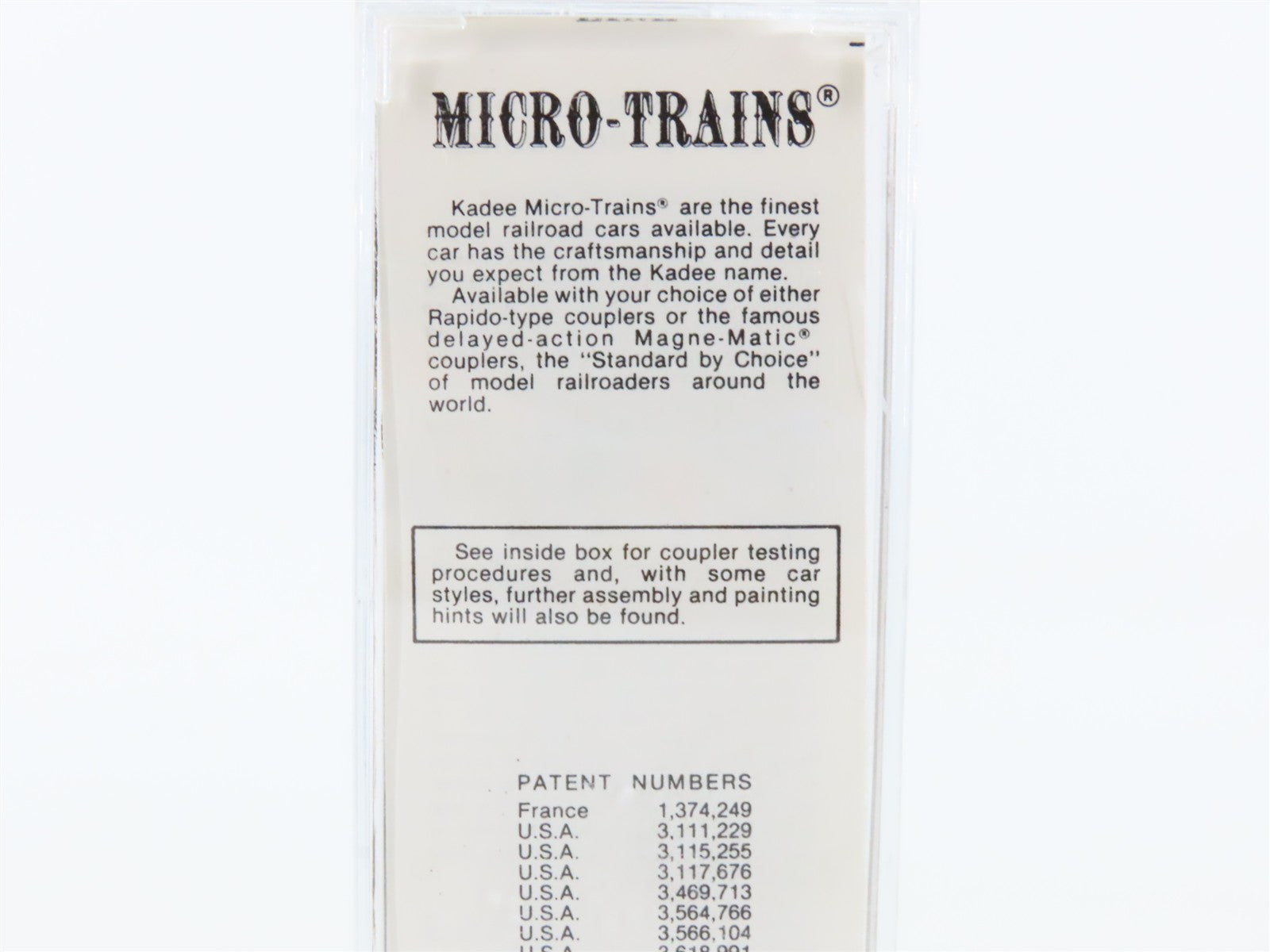 N Scale Micro-Trains MTL 27110 CNA Canadian National 50' Box Car 404917 RTR