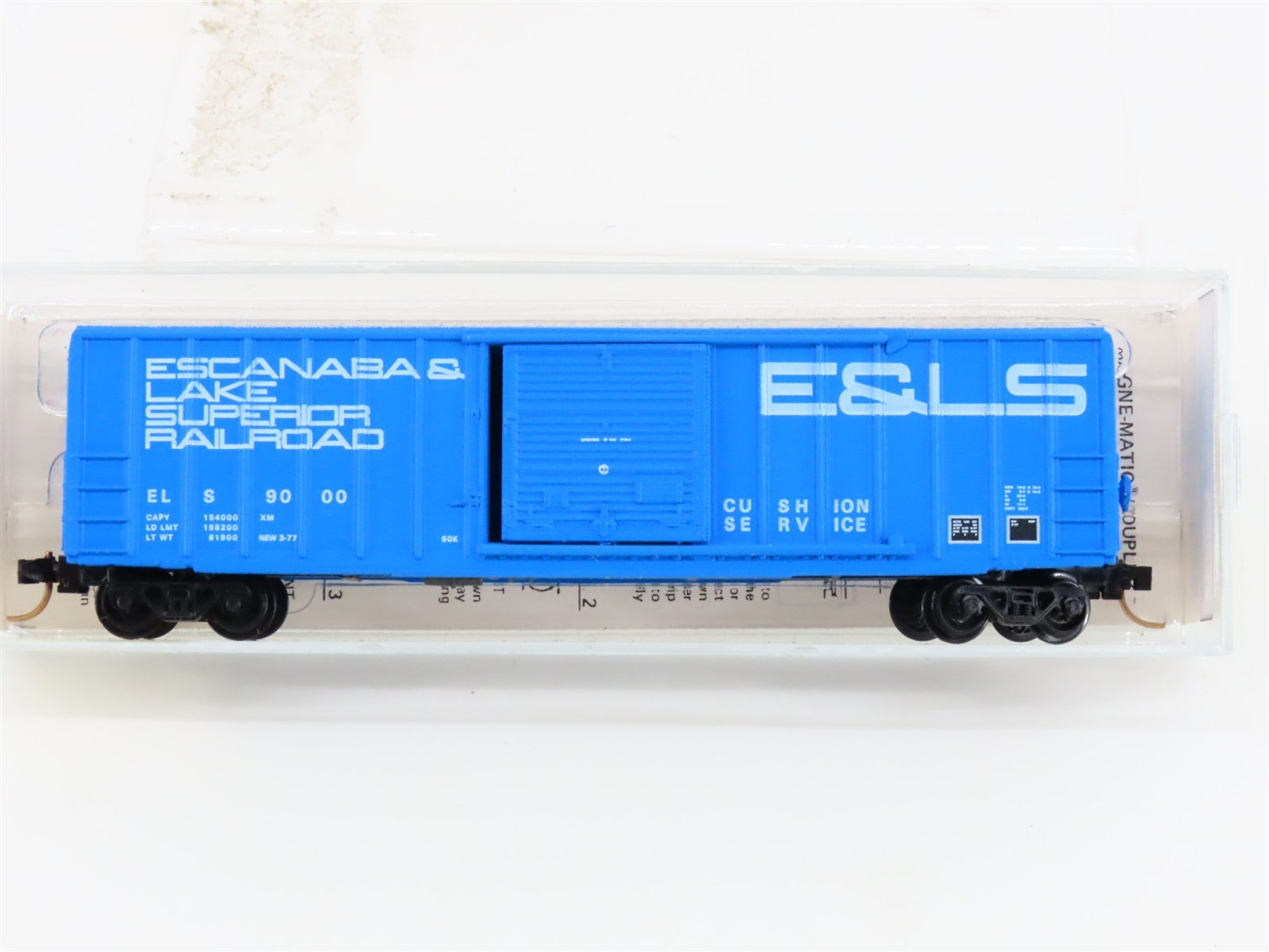 N Kadee Micro-Trains MTL 25130 ELS Escanaba & Lake Superior 50' Box Car 9000 RTR