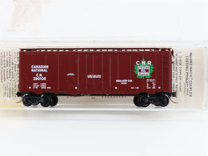 N Scale Kadee Micro-Trains MTL 21120 CN Canadian National 40' Box Car 290105 RTR