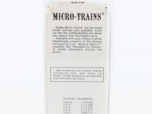 N Scale Kadee Micro-Trains MTL 21120 CN Canadian National 40' Box Car 290105 RTR
