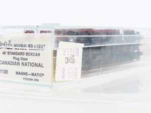 N Scale Kadee Micro-Trains MTL 21120 CN Canadian National 40' Box Car 290105 RTR