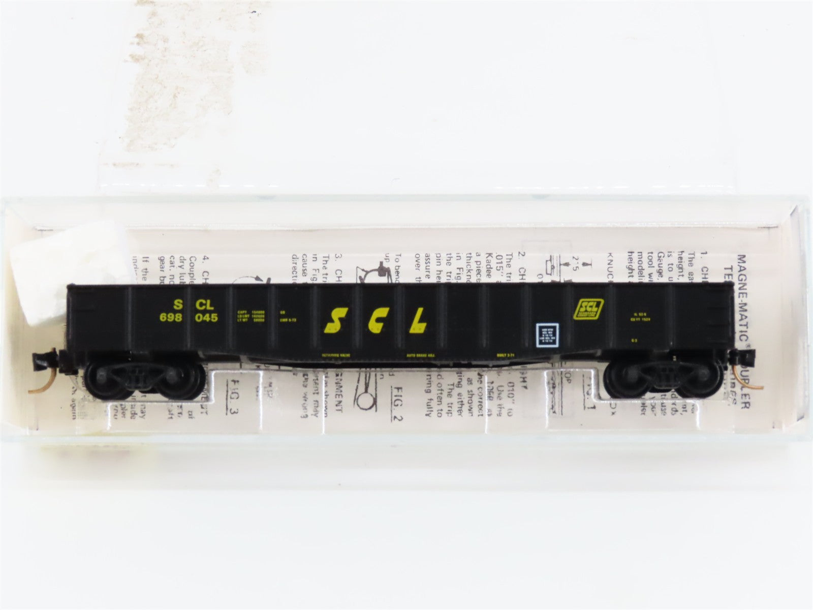 N Scale Micro-Trains MTL 46210 SCL Seaboard Coast Line 50' Gondola 698045 RTR