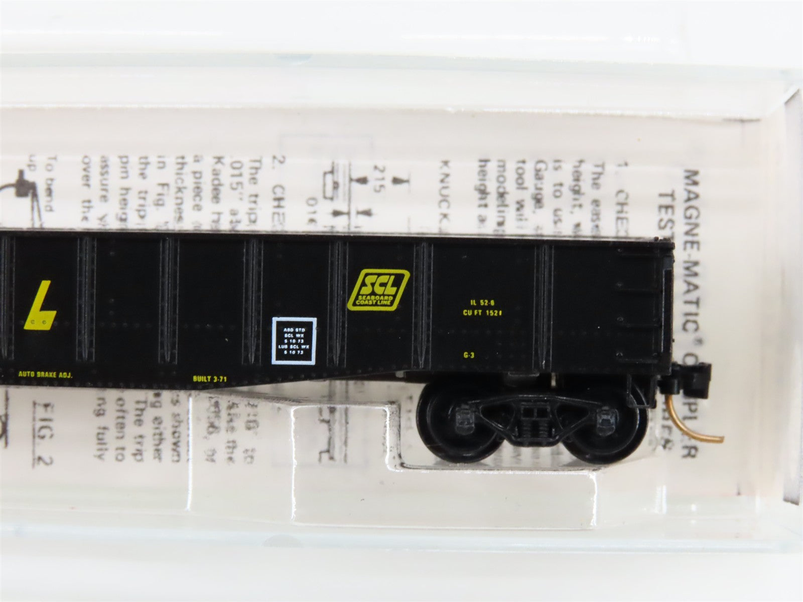 N Scale Micro-Trains MTL 46210 SCL Seaboard Coast Line 50' Gondola 698045 RTR