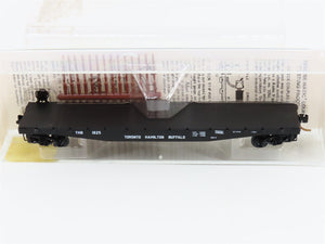 N Scale Micro-Trains MTL 45150 Toronto Hamilton Buffalo 50' Flat Car RTR