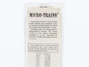 N Scale Micro-Trains MTL 45150 Toronto Hamilton Buffalo 50' Flat Car RTR
