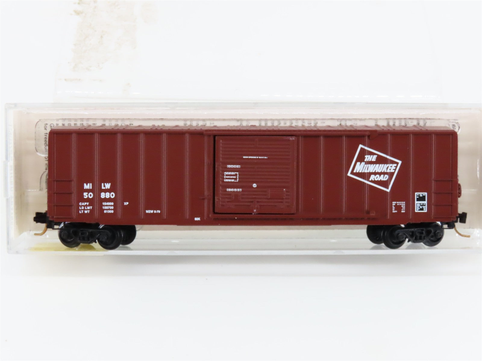 N Kadee Micro-Trains MTL 25310 MILW The Milwaukee Road 50' Box Car 50880 RTR