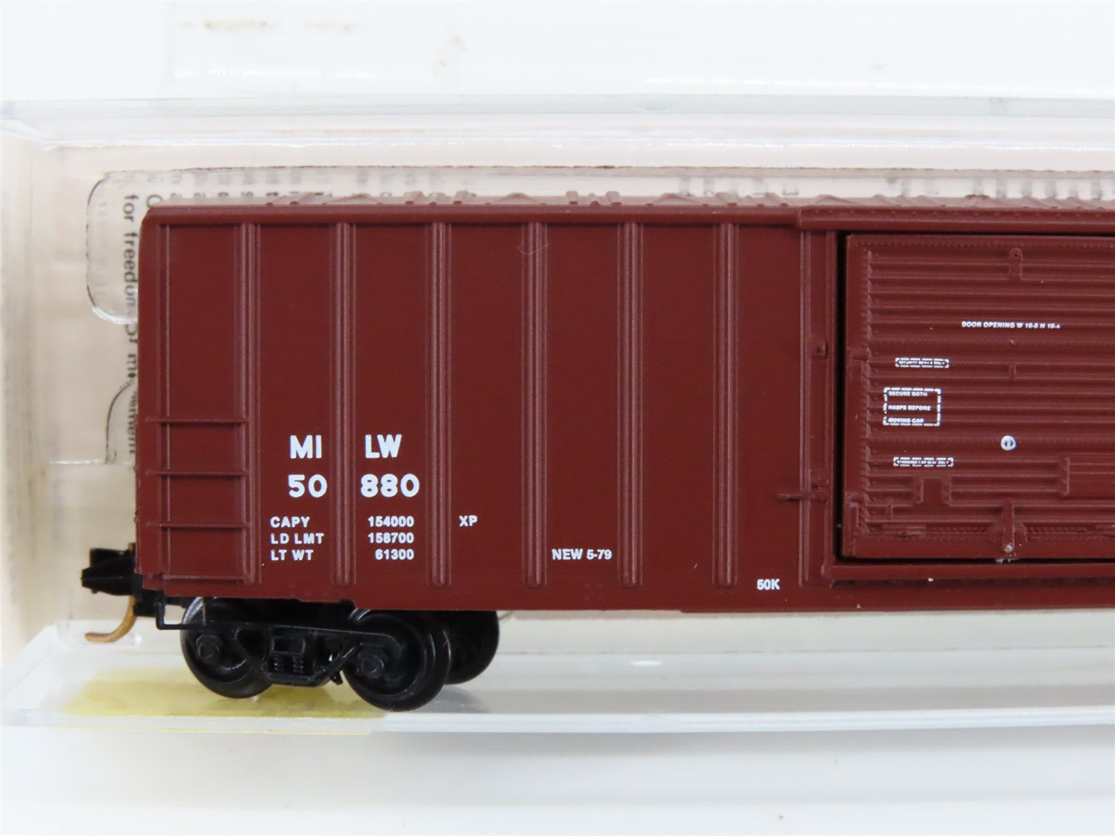 N Kadee Micro-Trains MTL 25310 MILW The Milwaukee Road 50' Box Car 50880 RTR