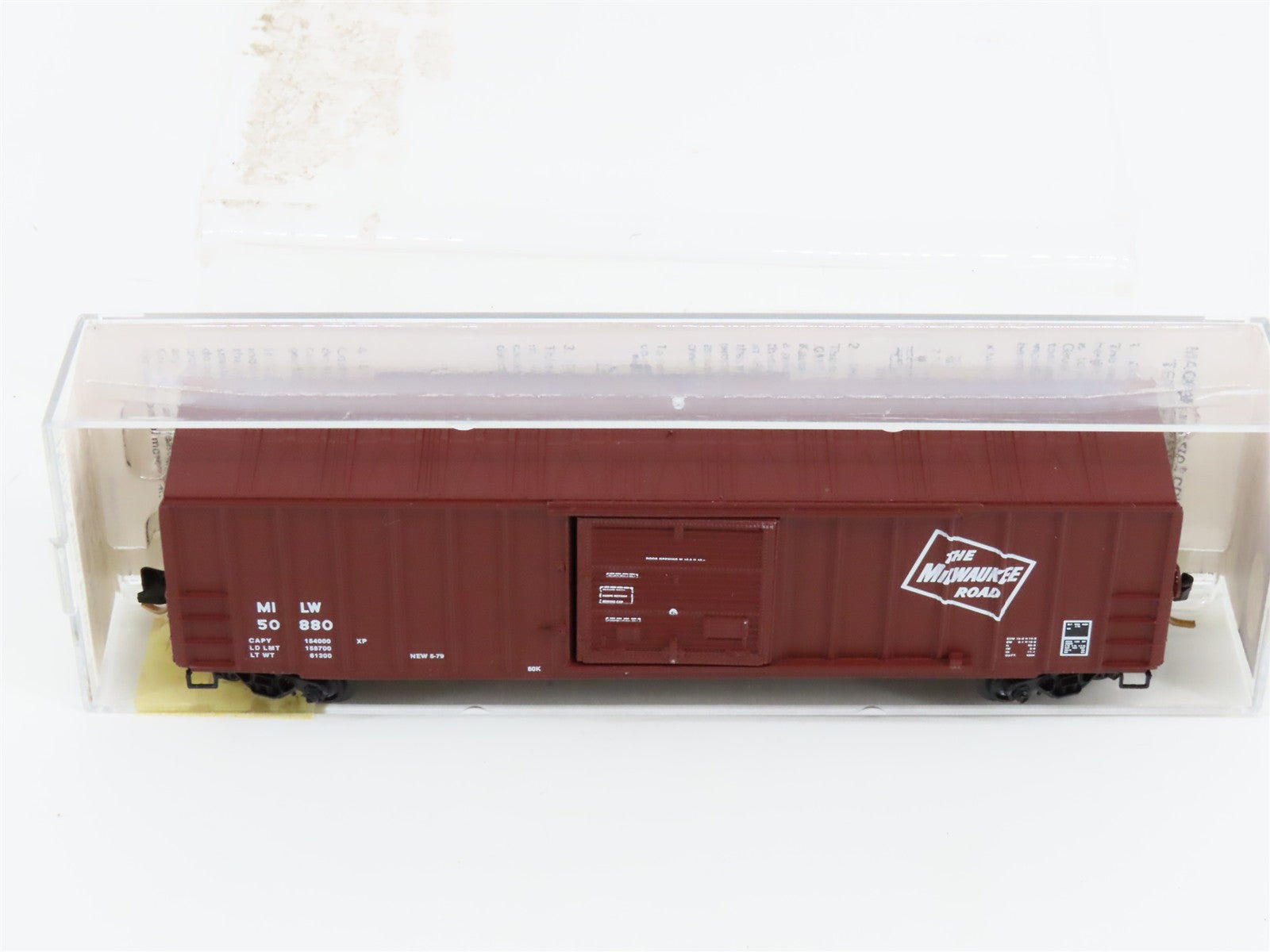 N Kadee Micro-Trains MTL 25310 MILW The Milwaukee Road 50' Box Car 50880 RTR