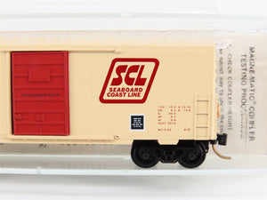 N Kadee Micro-Trains MTL 24160 SCL Seaboard Coast Line 40' Box Car 813559 RTR