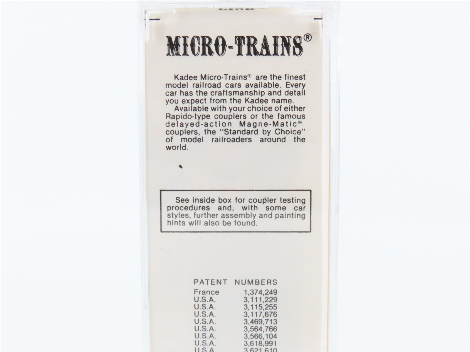 N Kadee Micro-Trains MTL 24160 SCL Seaboard Coast Line 40' Box Car 813559 RTR