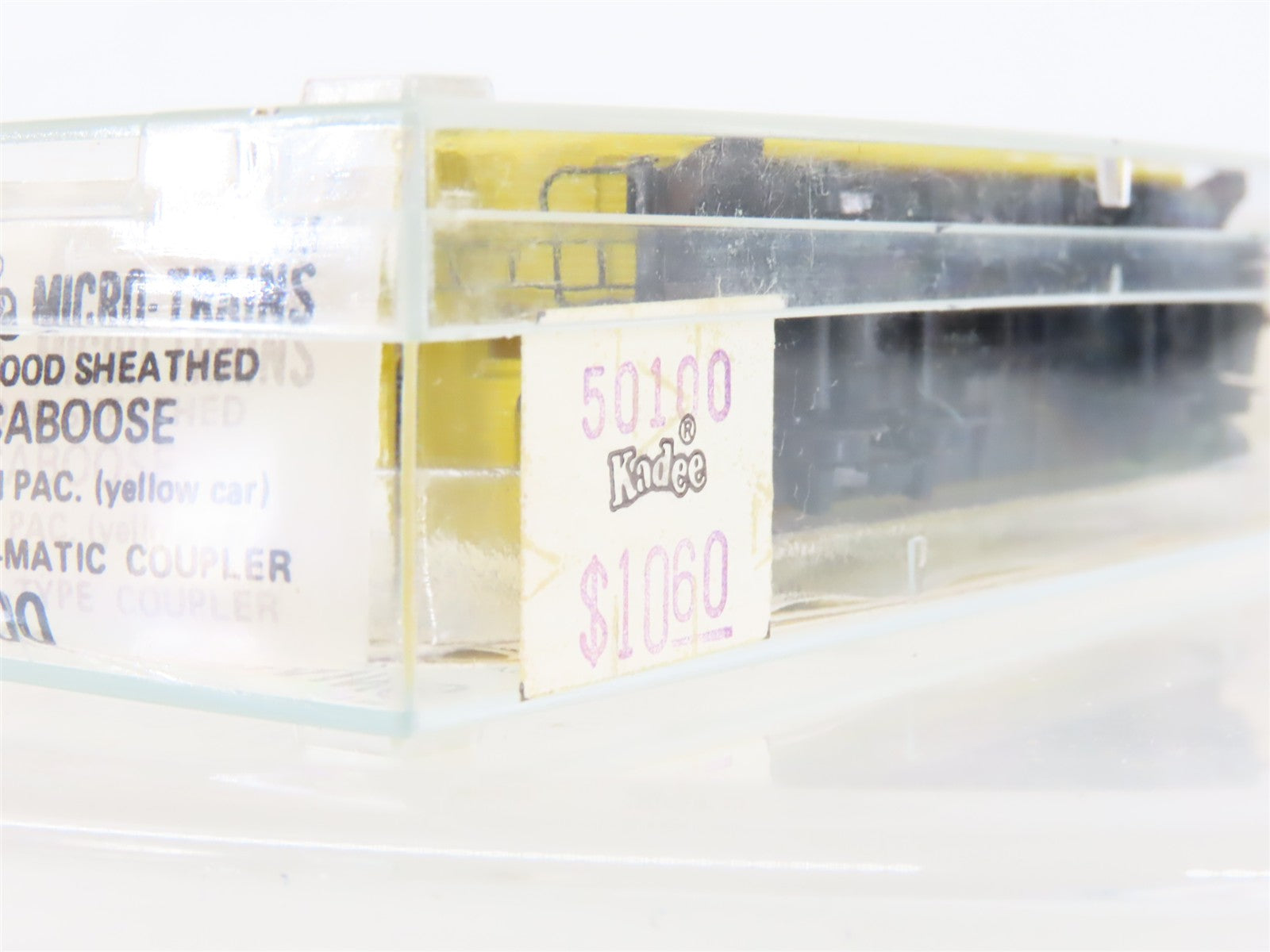 N Scale Micro-Trains MTL 50100 UP Union Pacific 34' Wood-Sheathed Caboose RTR