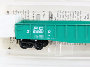 N Scale Micro-Trains MTL 46060 PC Penn Central 50' Flat Car 365610 RTR