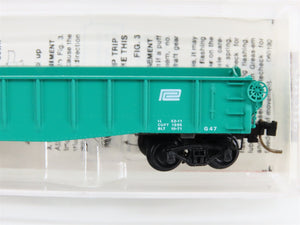 N Scale Micro-Trains MTL 46060 PC Penn Central 50' Flat Car 365610 RTR