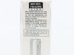 N Scale Micro-Trains MTL 46060 PC Penn Central 50' Flat Car 365610 RTR