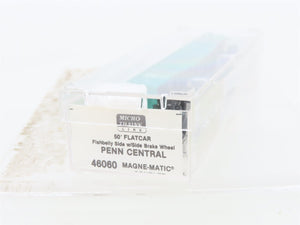 N Scale Micro-Trains MTL 46060 PC Penn Central 50' Flat Car 365610 RTR