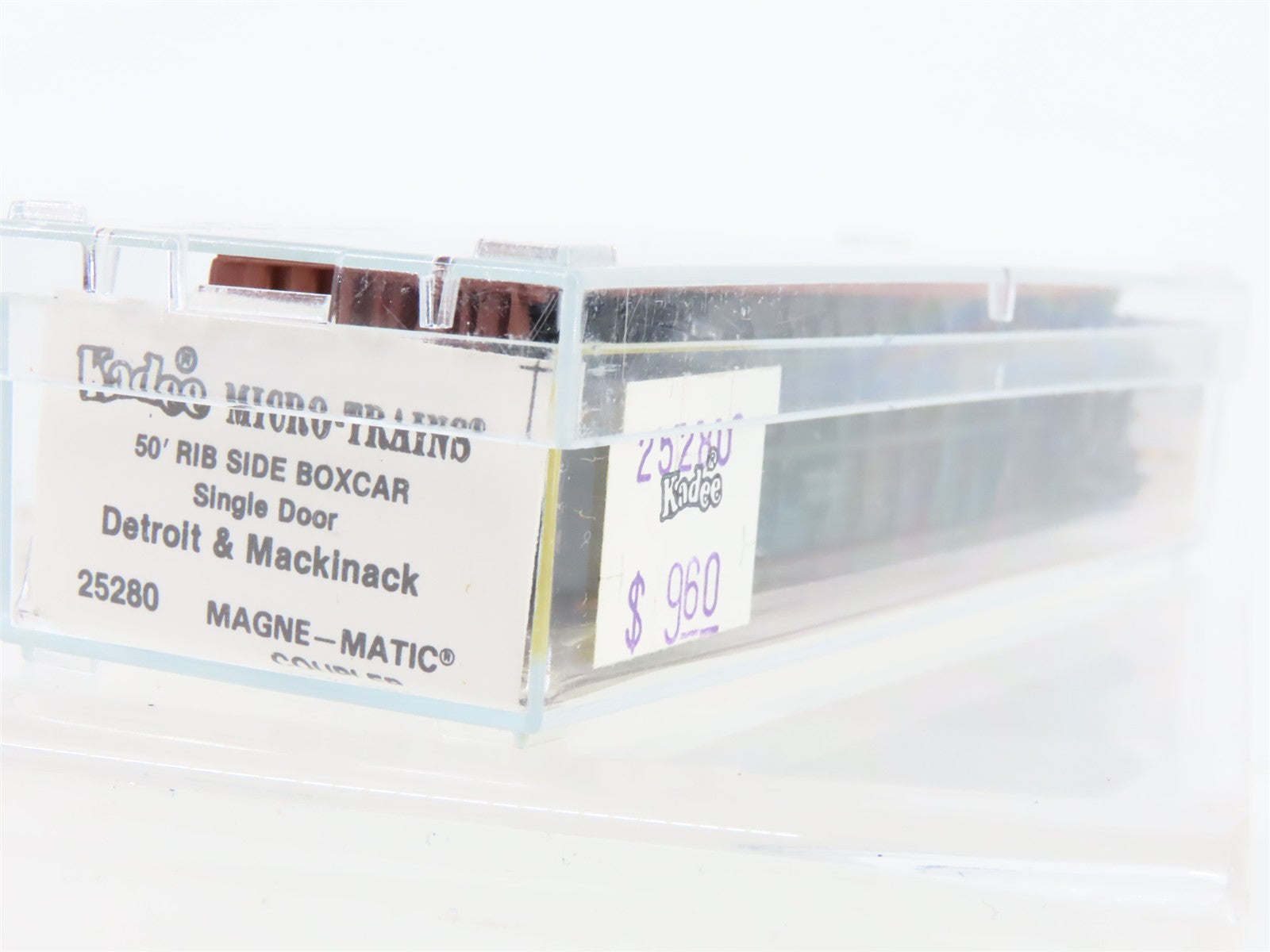 N Scale Kadee Micro-Trains MTL 25280 DM Detroit & Mackinac 50' Box Car 2436 RTR