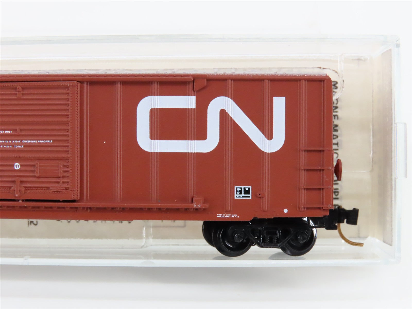 N Scale Kadee Micro-Trains MTL 26030 CNA Canadian National 50' Boxcar 553290 RTR