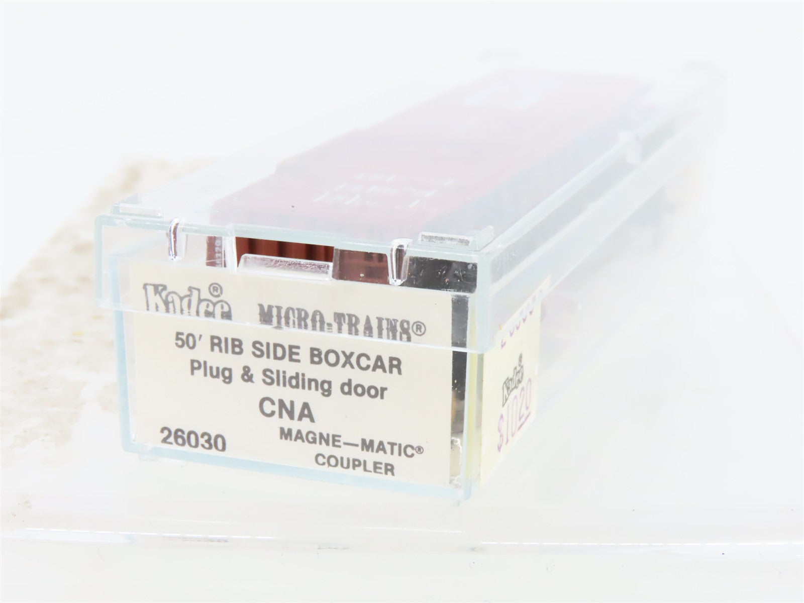 N Scale Kadee Micro-Trains MTL 26030 CNA Canadian National 50' Boxcar 553290 RTR