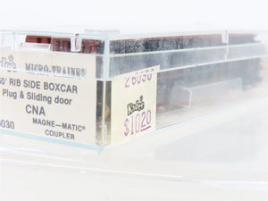 N Scale Kadee Micro-Trains MTL 26030 CNA Canadian National 50' Boxcar 553290 RTR