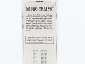 N Scale Micro-Trains MTL 34130 WP Western Pacific 50' Box Car 35182 RTR
