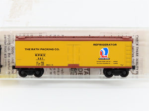 N Scale Micro-Trains MTL 47310 Rath Packing Co. 40' Wood-Sheathed Reefer RTR