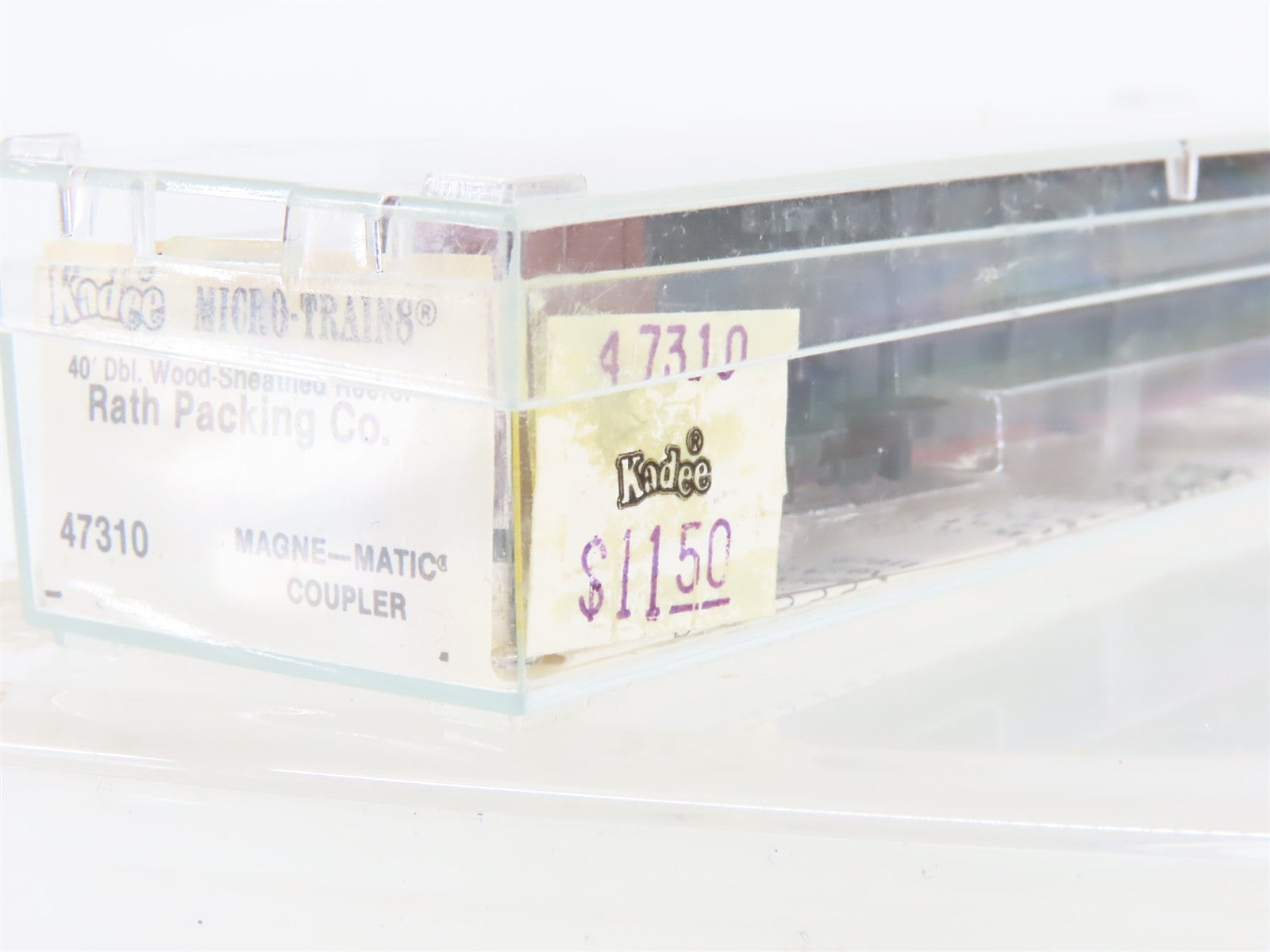 N Scale Micro-Trains MTL 47310 Rath Packing Co. 40' Wood-Sheathed Reefer RTR