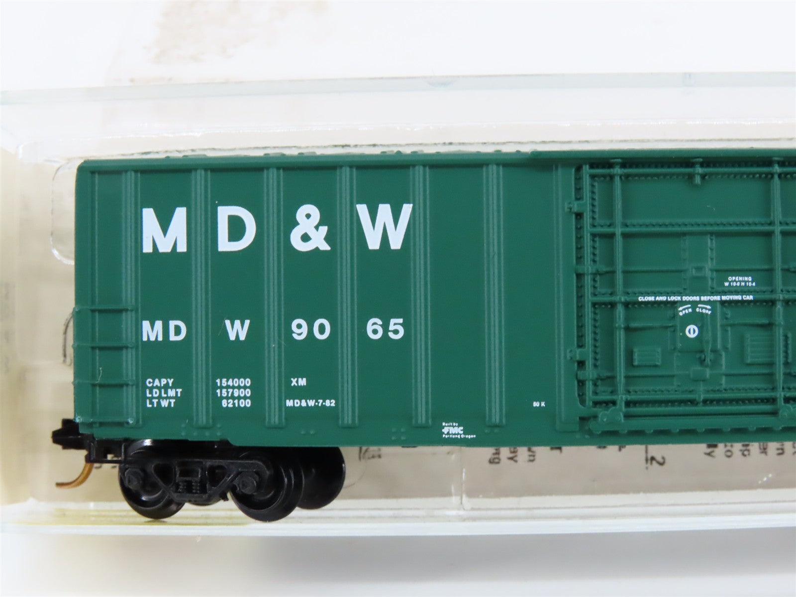 N Scale Micro-Trains MTL 27150 MDW Minnesota, Dakota & Western 50' Box Car RTR