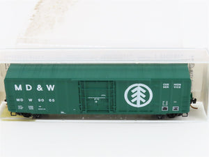 N Scale Micro-Trains MTL 27150 MDW Minnesota, Dakota & Western 50' Box Car RTR