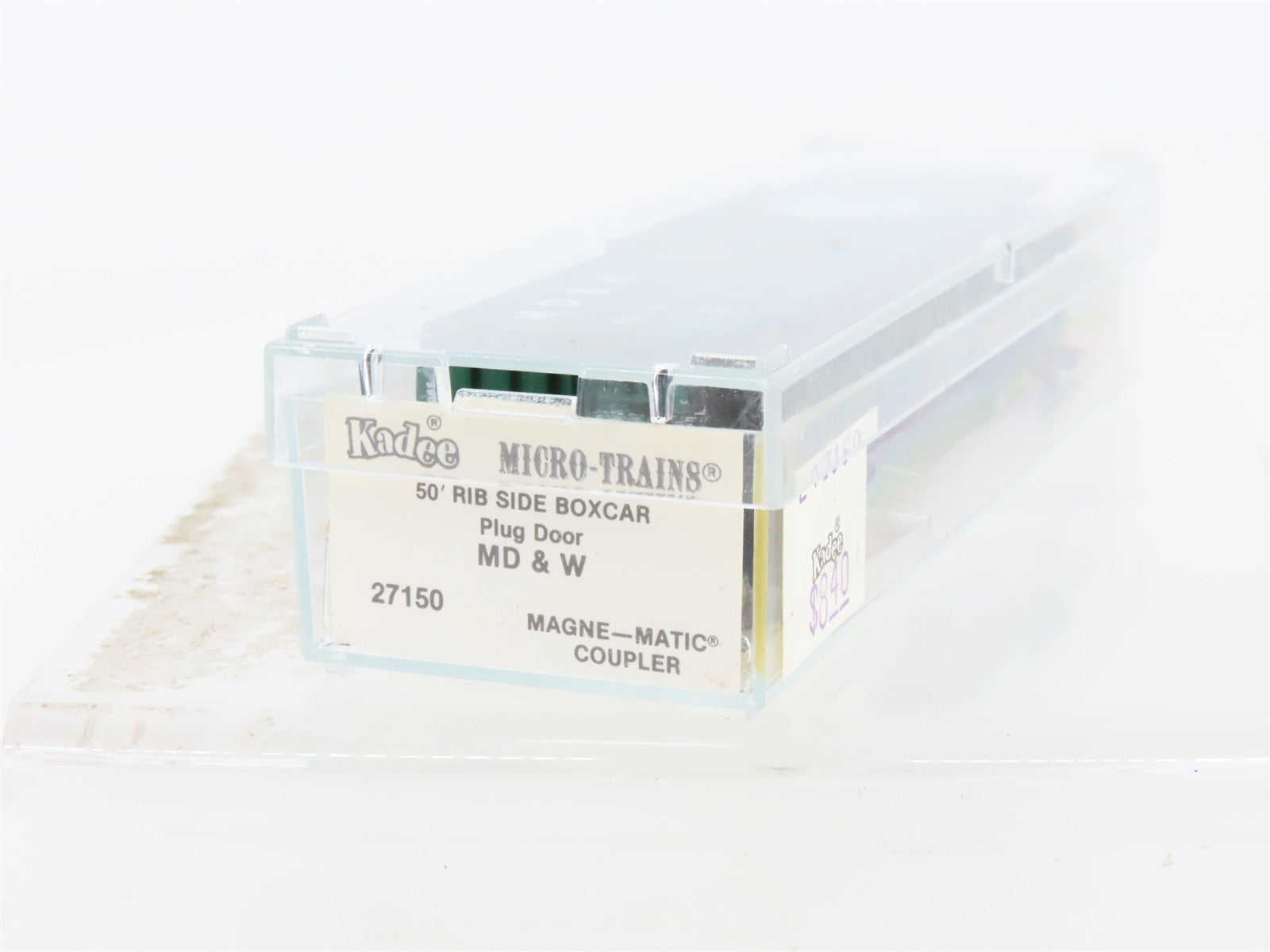 N Scale Micro-Trains MTL 27150 MDW Minnesota, Dakota & Western 50' Box Car RTR
