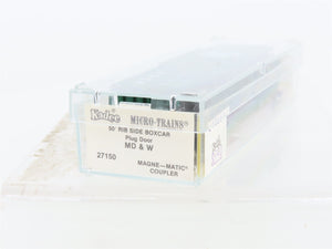 N Scale Micro-Trains MTL 27150 MDW Minnesota, Dakota & Western 50' Box Car RTR