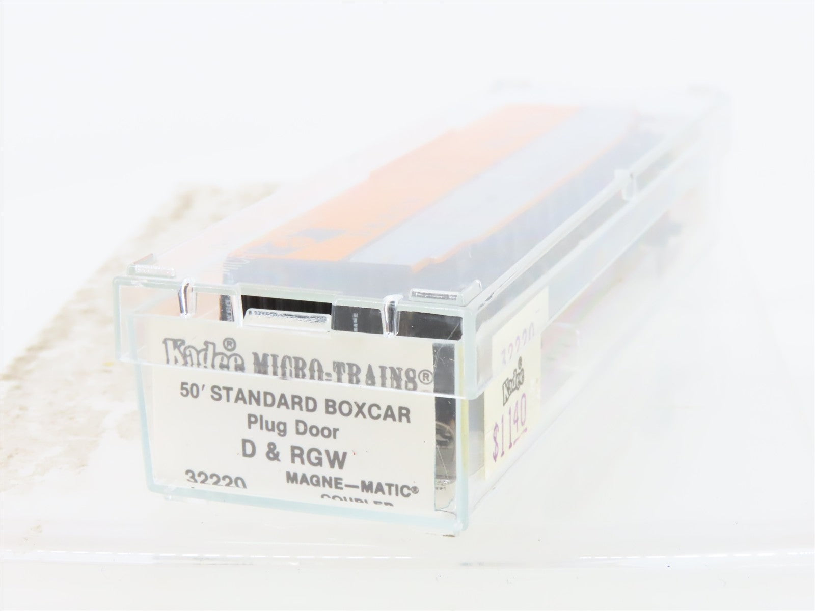 N Scale Micro-Trains MTL 32220 Denver & Rio Grande Western 50' Box Car RTR