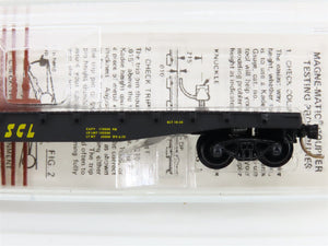 N Scale Micro-Trains MTL 45170 SCL Seaboard Coast Line 50' Flat Car 677172 RTR