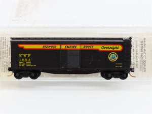 N Scale Micro-Trains MTL 39100 NWP Northwestern Pacific 40' Box Car 1953 RTR