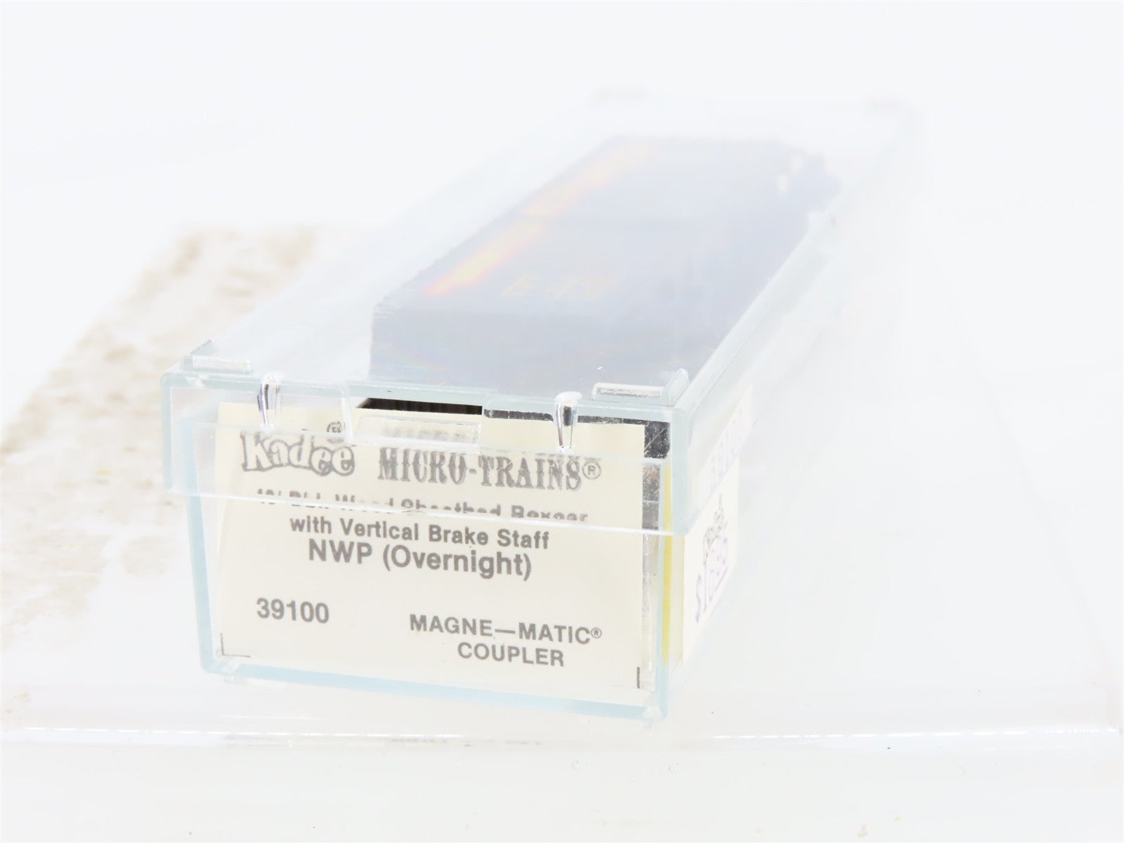 N Scale Micro-Trains MTL 39100 NWP Northwestern Pacific 40' Box Car 1953 RTR