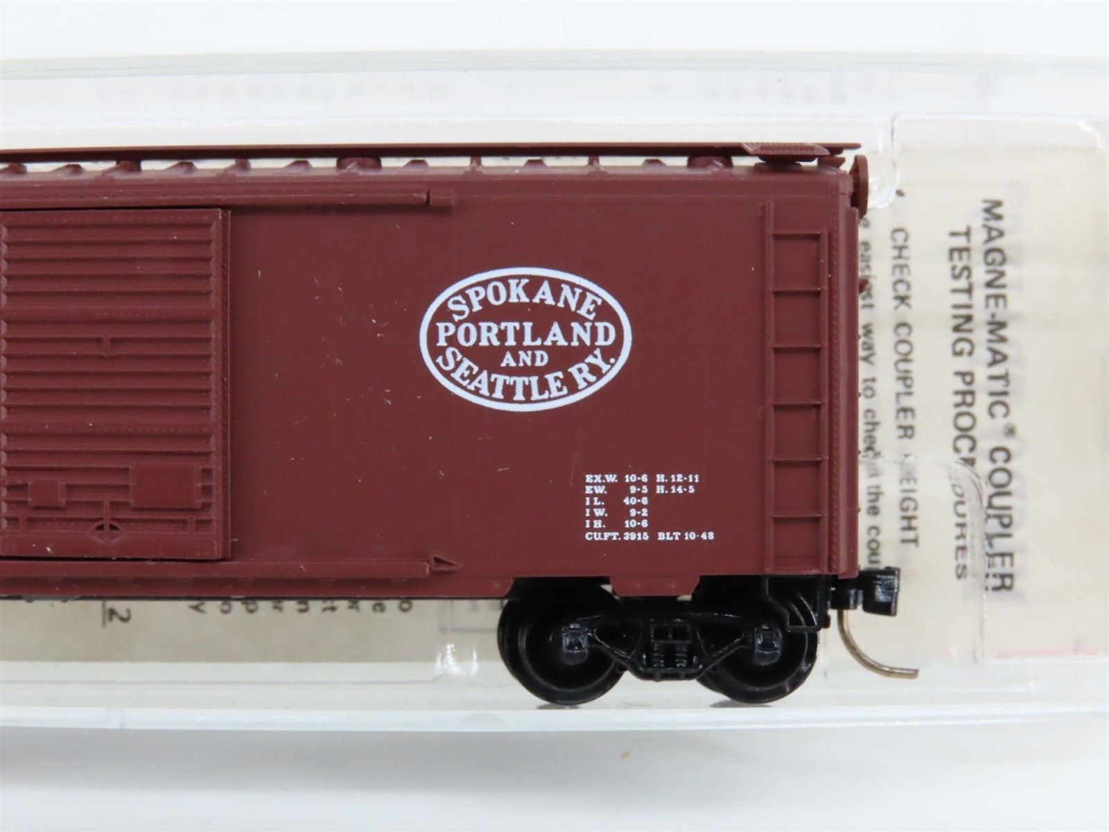 N Kadee Micro-Trains MTL 20850 SP&S Spokane, Portland & Seattle 40' Boxcar 12270