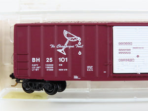 N Scale Kadee Micro-Trains MTL 25380 BH The Champagne Trail 50' Boxcar 25101 RTR