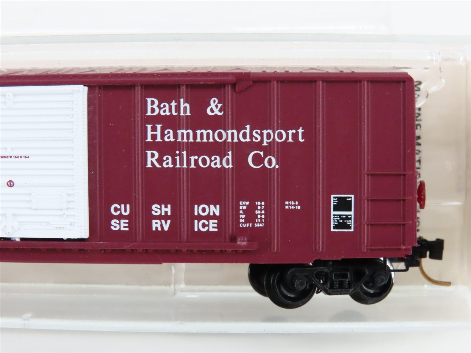 N Scale Kadee Micro-Trains MTL 25380 BH The Champagne Trail 50' Boxcar 25101 RTR