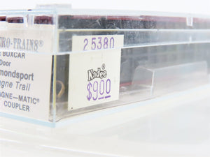 N Scale Kadee Micro-Trains MTL 25380 BH The Champagne Trail 50' Boxcar 25101 RTR