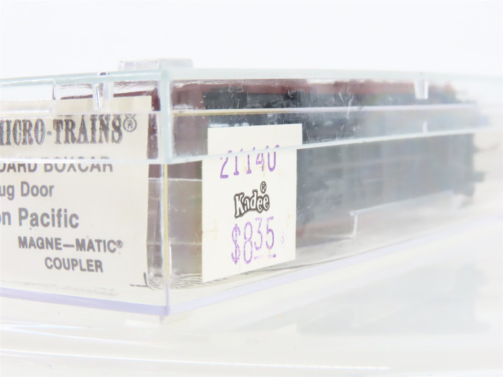 N Kadee Micro-Trains MTL 21140 UP Union Pacific 40' Plug Door Box Car 113596 RTR