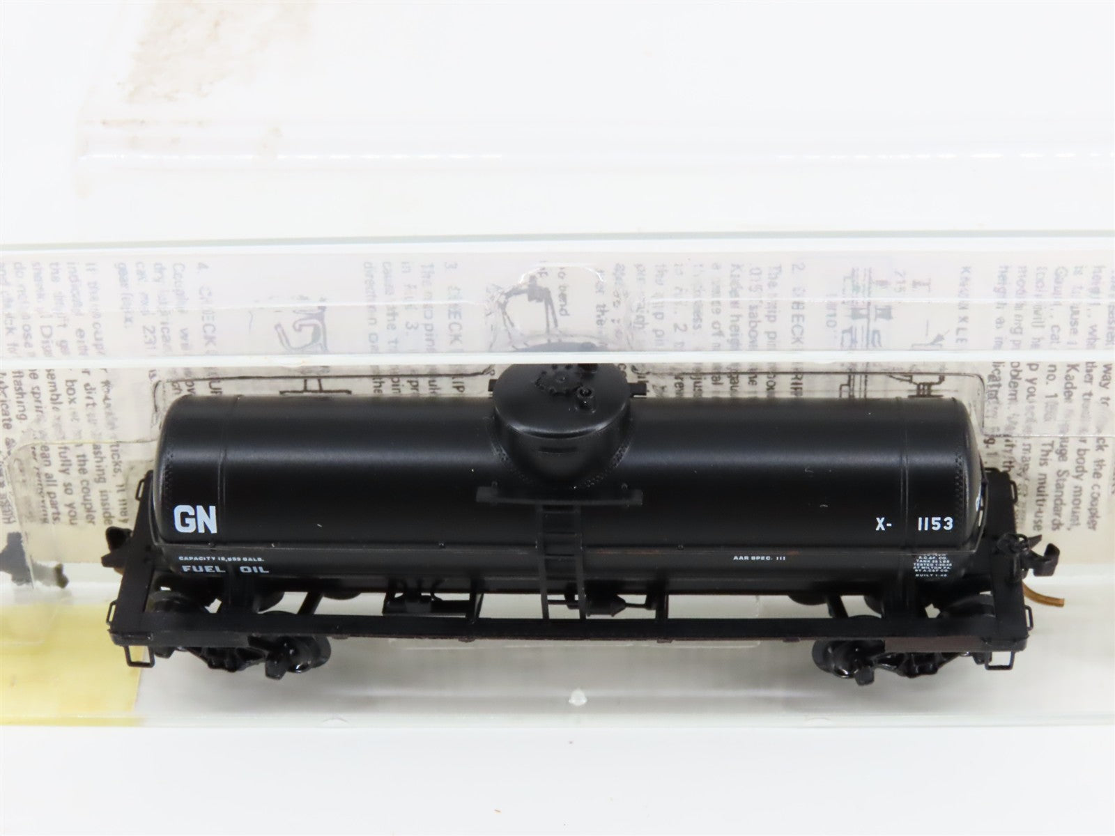 N Scale Micro-Trains MTL 65240 GN Great Northern 39' Tank Car X-1153 RTR