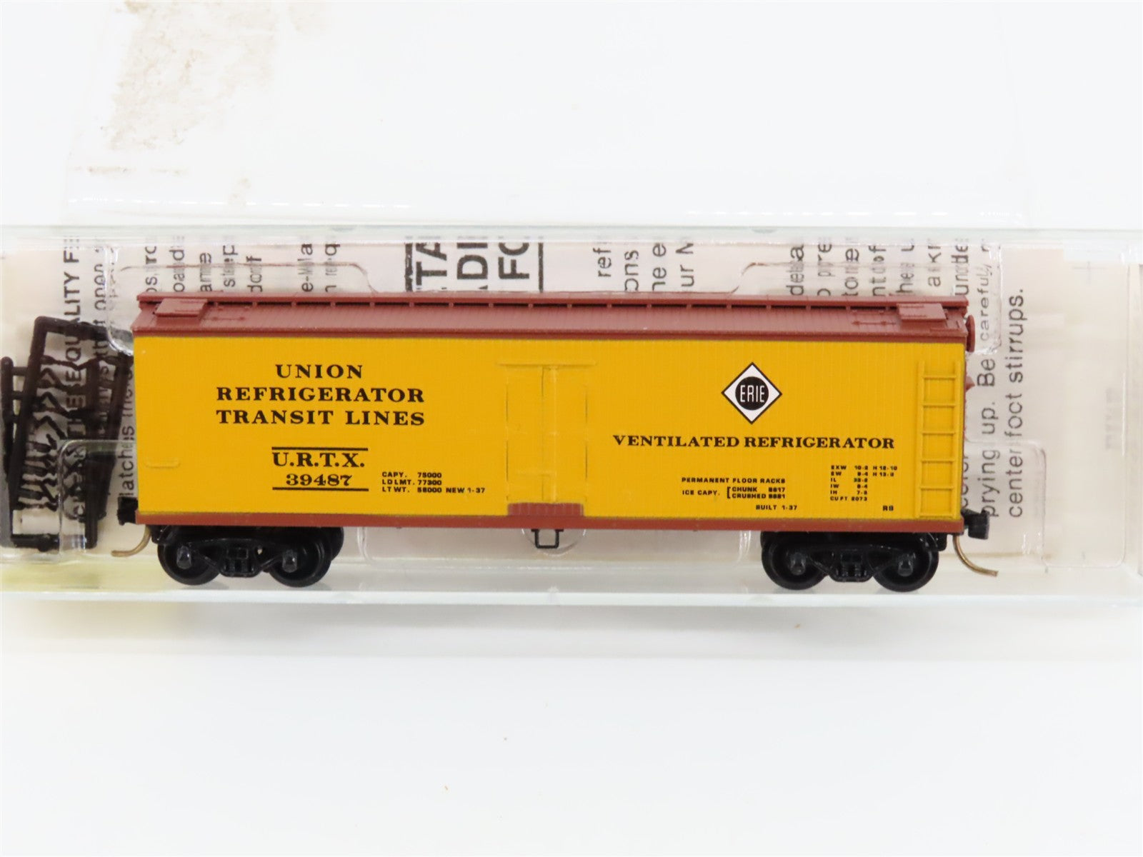 N Scale Micro-Trains MTL 47320 Union Refrigerator Transit Lines 40' Reefer RTR