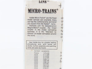 N Scale Micro-Trains MTL 47320 Union Refrigerator Transit Lines 40' Reefer RTR