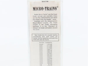 N Scale Micro-Trains MTL 65160 JLSX Jones & Laughlin Steel 39' Tank Car 1028 RTR