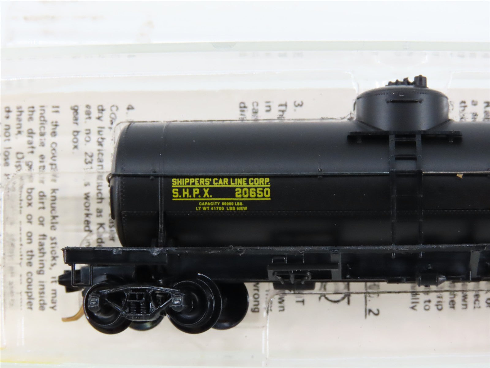 N Scale Micro-Trains MTL 65170 SHPX Shippers' Car Line Corp. 39' Tank Car RTR