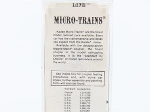 N Scale Micro-Trains MTL 65170 SHPX Shippers' Car Line Corp. 39' Tank Car RTR