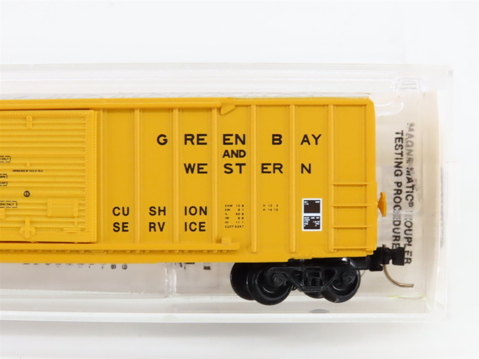 N Scale Micro-Trains MTL 25230 GBW Green Bay Route 50' Box Car 16012 RTR