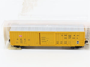 N Scale Micro-Trains MTL 25230 GBW Green Bay Route 50' Box Car 16012 RTR