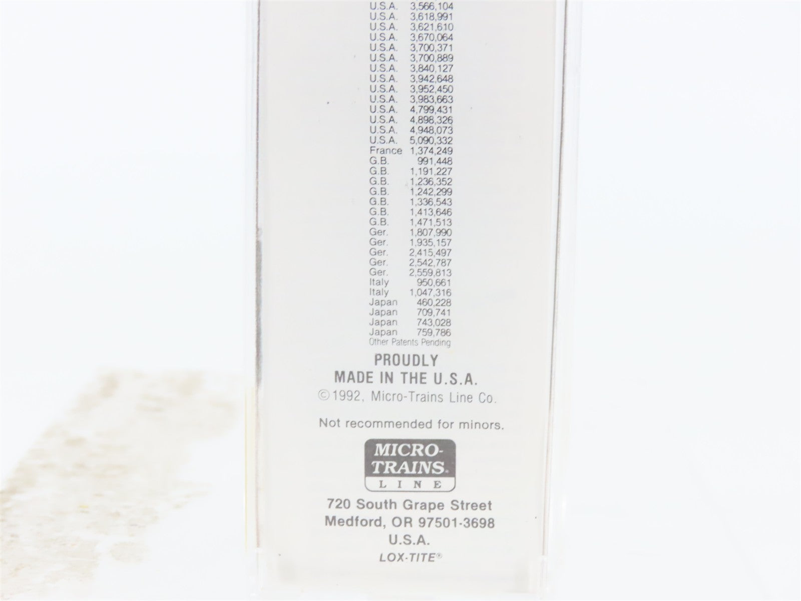 N Scale Micro-Trains MTL 39140 NWP Northwestern Pacific 40' Box Car 1946 RTR