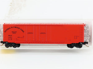 N Scale Micro-Trains MTL 75020 USLX Astoria Plywood Corp. 50' Box Car 10067 RTR