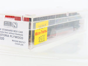 N Scale Micro-Trains MTL 75020 USLX Astoria Plywood Corp. 50' Box Car 10067 RTR